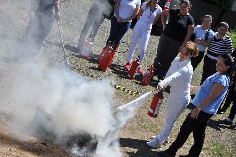 Hospital São Donato realiza treinamento contra incêndio