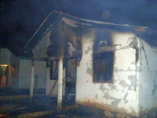 Álcool e cigarro podem ter causado incêndio fatal em Forquilhinha