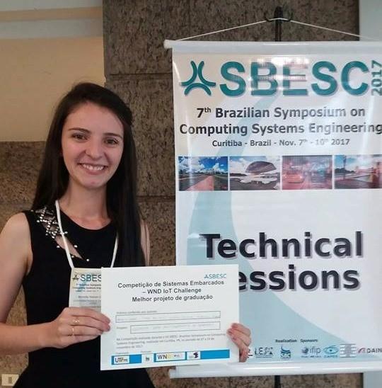 Alunos da UFSC Araranguá vencem competição de sistemas embarcados