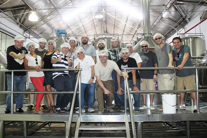 Jornalistas e Blogueiros de SP visitam a Saint Bier