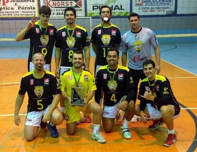 Vôlei de Criciúma representará SC nos Jogos Universitários Brasileiros