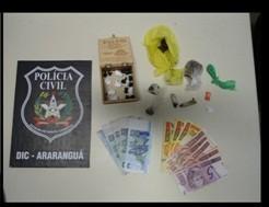 Polícia Civil da região faz operação contra o tráfico em Araranguá