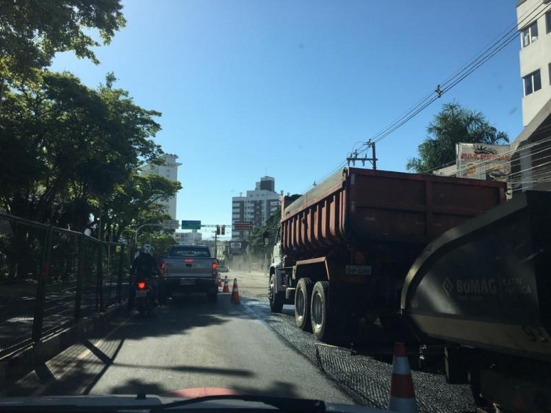 Trabalhos de revitalização da avenida Centenário devem ser retomados ainda em janeiro