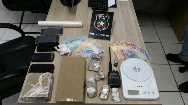 Polícia Civil realiza operação e prende envolvidos em tráfico