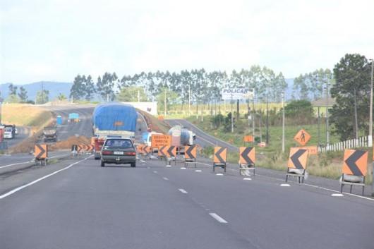 Ao trafegar na BR-101, atenção para os estreitamentos de pista