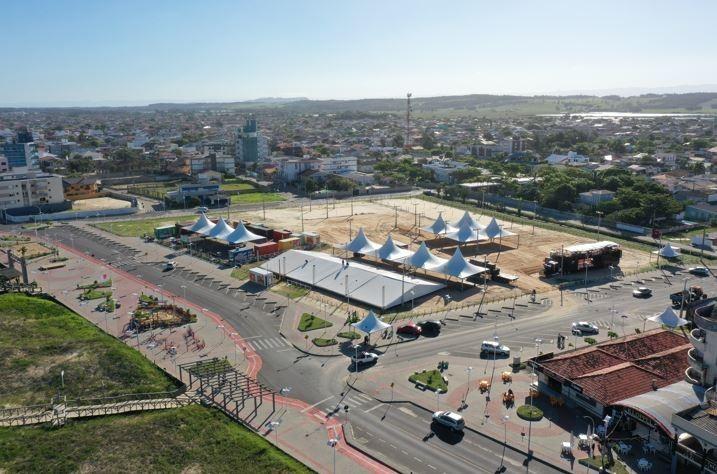 Balneário Rincão planeja revitalização da área da Lagoa do Jacaré e da Praça Central do calçadão