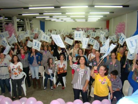 Forquilhinha: 400 mulheres se reúnem em encontro