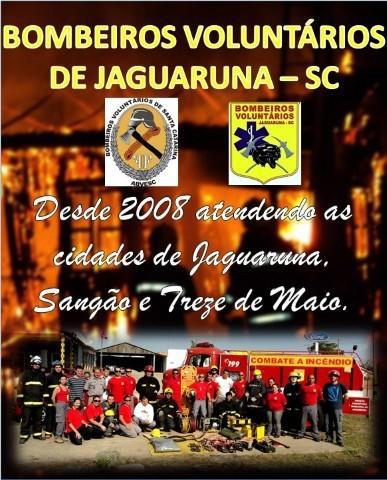 Cinco anos de atendimentos dos Bombeiros Voluntários de Jaguaruna