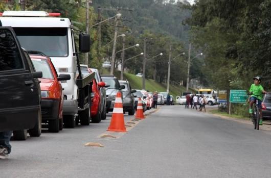 Em Lauro Müller, moradores fecham a SC-390