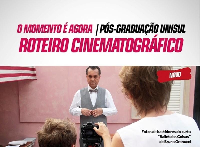 Pós em Roteiro Cinematográfico Unisul abre nova turma