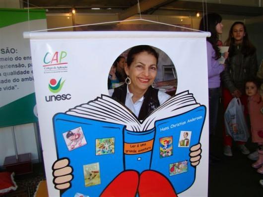 Paixão pelos livros ao ar livre