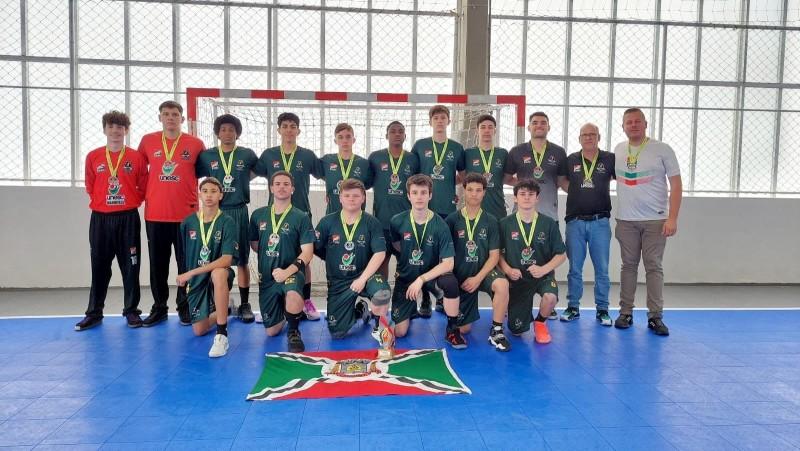 Equipe Sub-16 masculina de Criciúma disputa Campeonato Brasileiro de Handebol