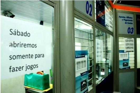 Pelo segundo sábado seguido lotéricas estarão em protesto na região 