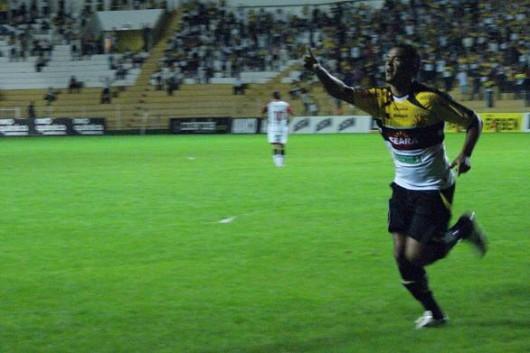 Criciúma em quinto lugar