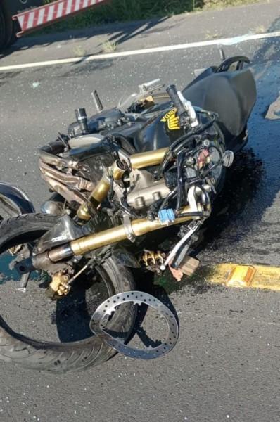 Identificado motociclista que morreu após acidente de trânsito em Sombrio