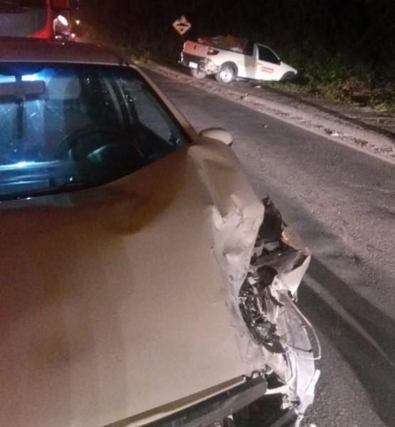 Acidente de trânsito deixa motorista ferido na SC-108 em Urussanga