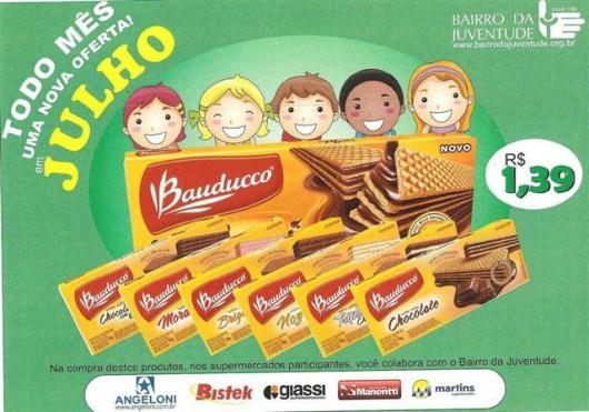 Bauducco participa de campanha social pelo Bairro da Juventude 