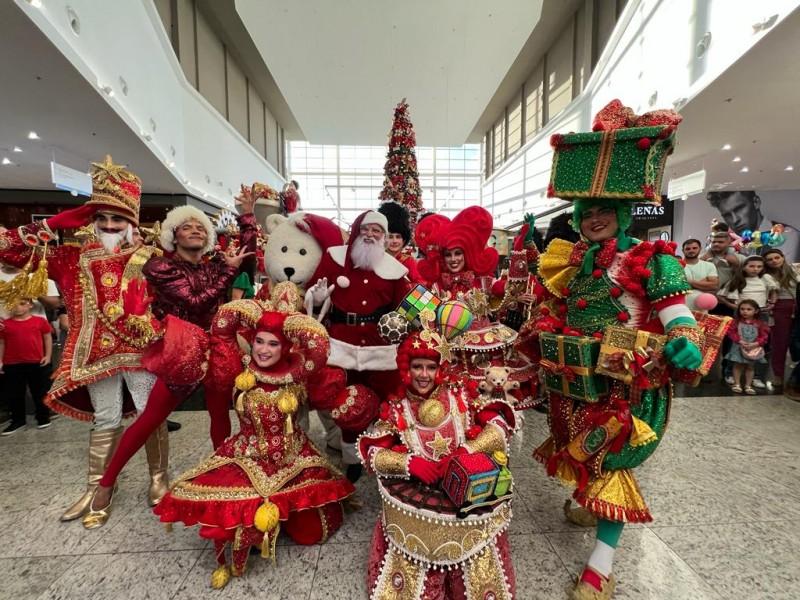 Nações Shopping terá Parada de Natal e curso gratuito para gestantes neste sábado