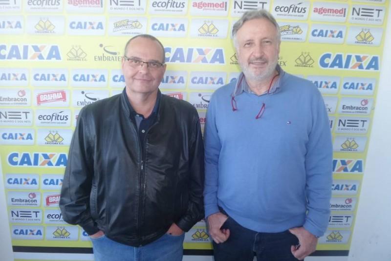 José Carlos Ghedin e Marcelo Beirão retornam ao Criciúma