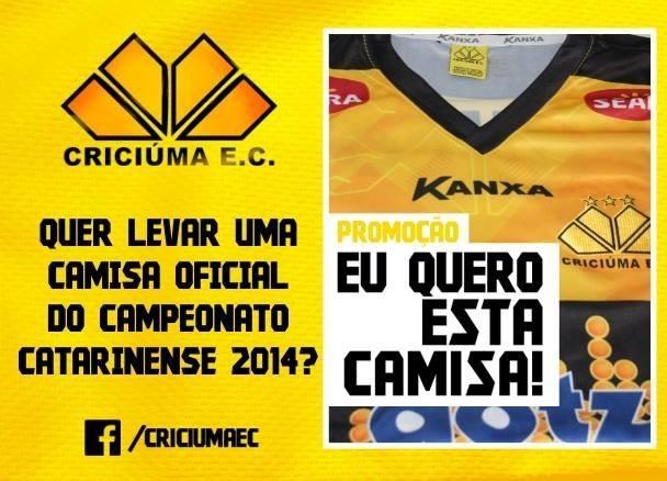 Promoção: Criciúma sorteia novo manto tricolor