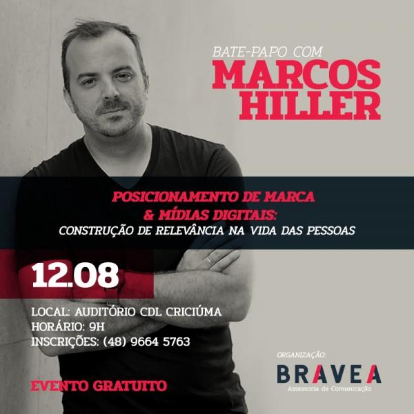 Especialista palestra sobre posicionamento de marcas e mídias digitais