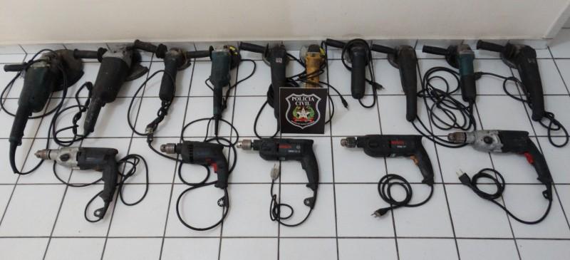 Polícia Civil de Içara apreende ferramentas furtadas  