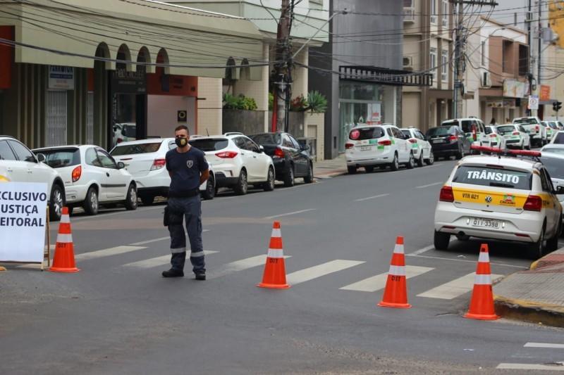 Preparação para as Eleições 2022 provoca alteração no trânsito da região central de Criciúma