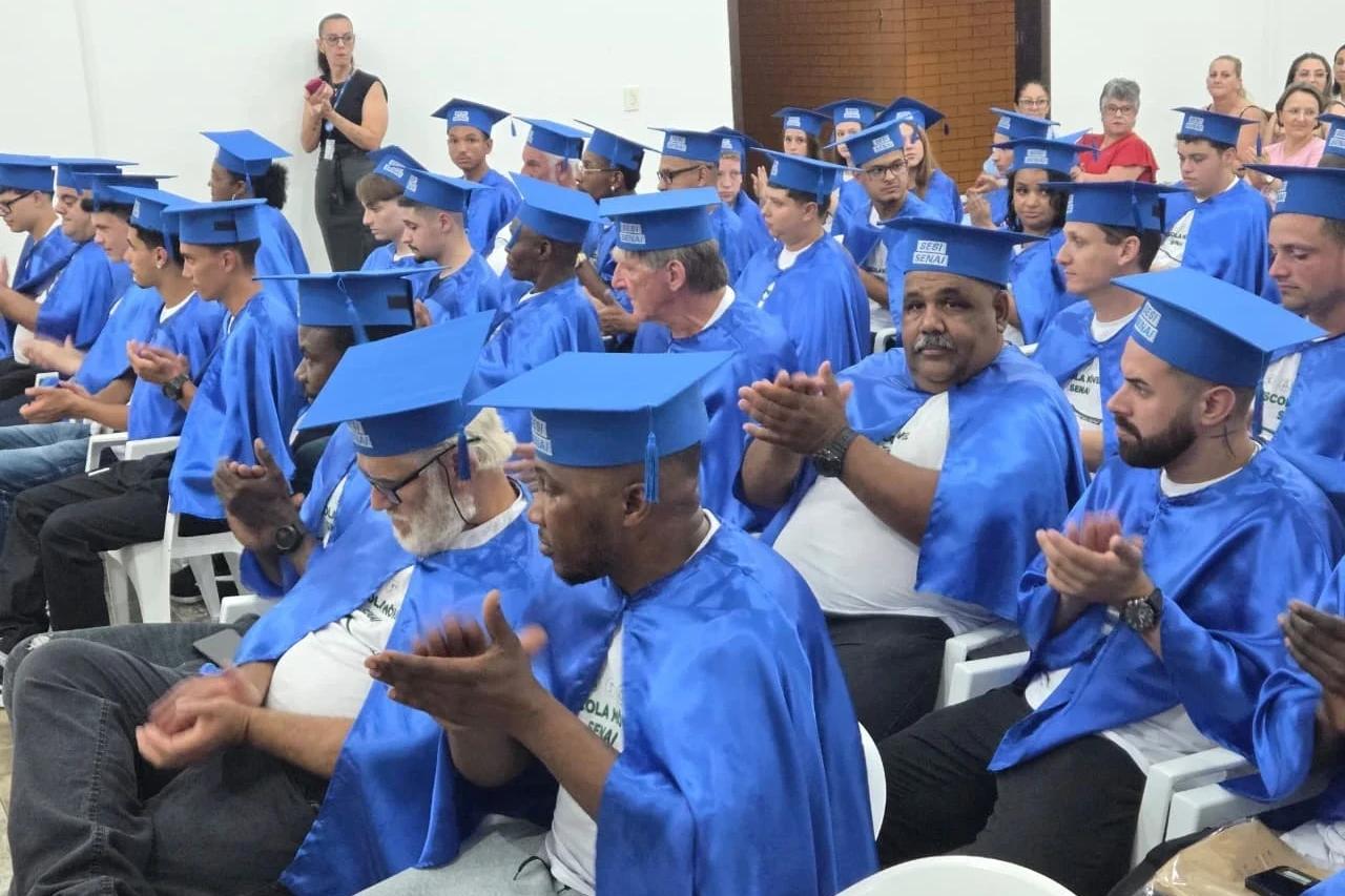 Prefeitura e Senai formam 49 alunos em cursos de qualificação profissional em Urussanga