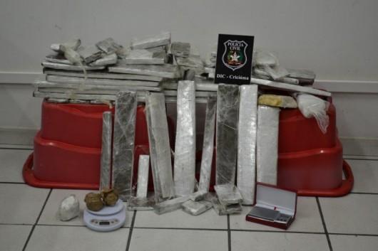 Polícia mobilizada no Sul contra o tráfico de drogas