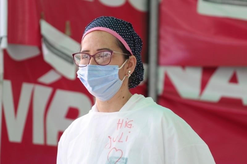 Seis meses atuando no Centro de Triagem: o trabalho de Juliana de Oliveira Zeferino 