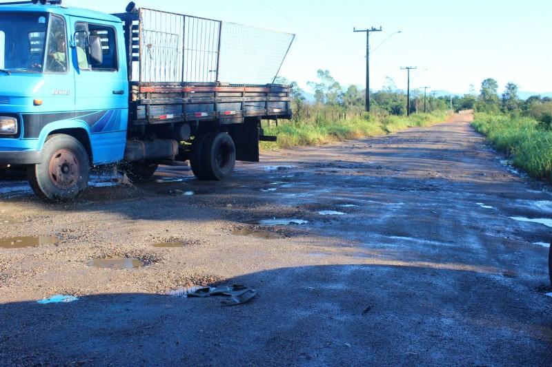 Vereador de Forquilhinha solicita pavimentação do trecho pertencente a Criciúma