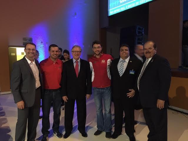 Dirigentes da S.R. Mampituba participam de Congresso Brasileiro de Clubes