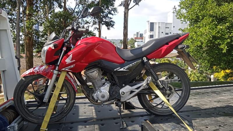 PM recupera em Criciúma motocicleta furtada em Imbituba