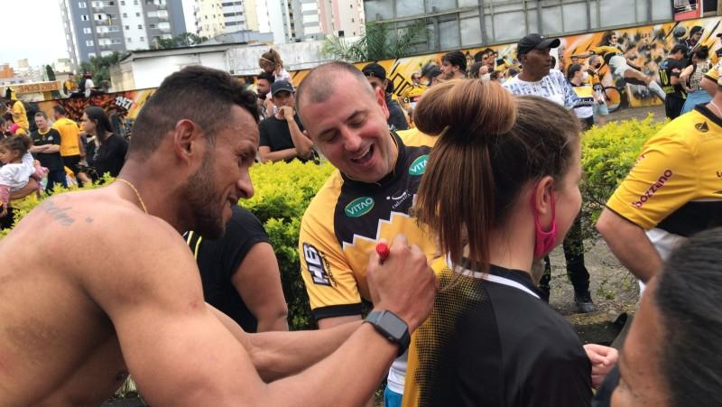 Confira o que disseram os jogadores do Criciúma sobre a recepção do torcedor