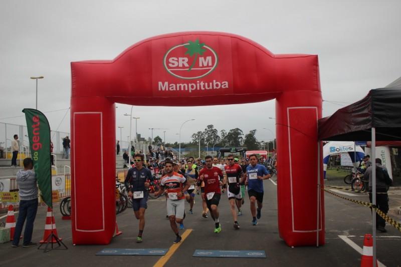 Mais de 150 competidores participaram do Mampituba Duathlon Cup