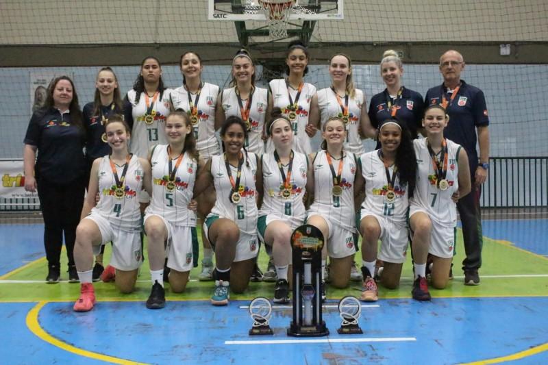 Basquete feminino de SC vence o Sub-17 do Sul-Brasileiro de Seleções  
