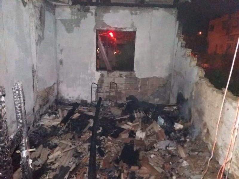 Idosa morre após casa pegar fogo em Braço do Norte