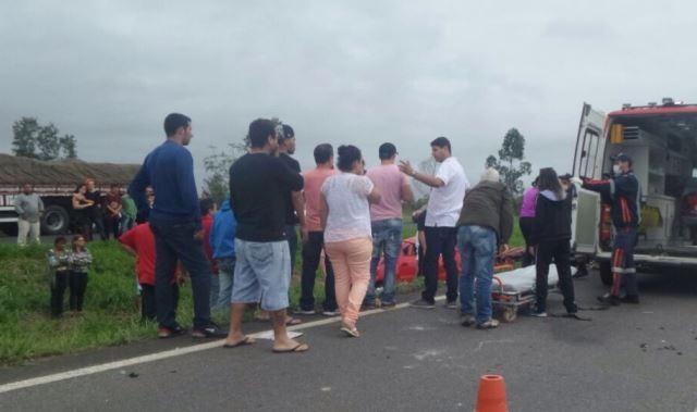 Criança de quatro anos morre após capotamento