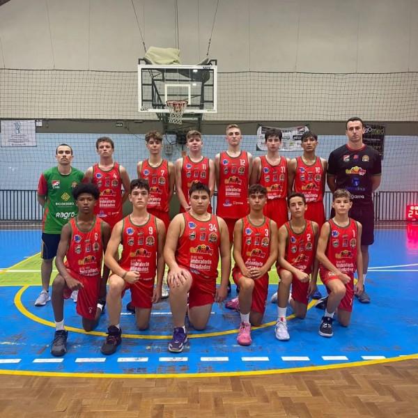 Basquete masculino de Criciúma estreia no Estadual Sub-15 neste final de semana