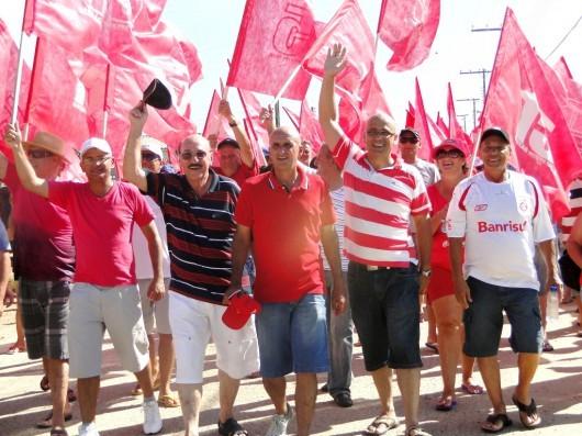 Jairo e Naelti realizam bandeiraço 15 em Pedreiras