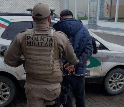 PM de Lauro Müller prende homem pelo crime de estupro de vulnerável