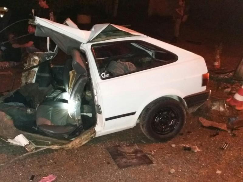 Acidente deixa seis feridos no limite entre São Ludgero e Braço do Norte