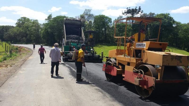 Trecho de acesso à Barragem do Rio São Bento é pavimentada
