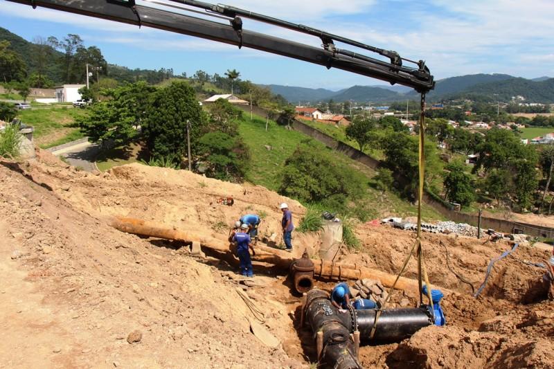  Cronograma de obras está 60% concluído em Tubarão