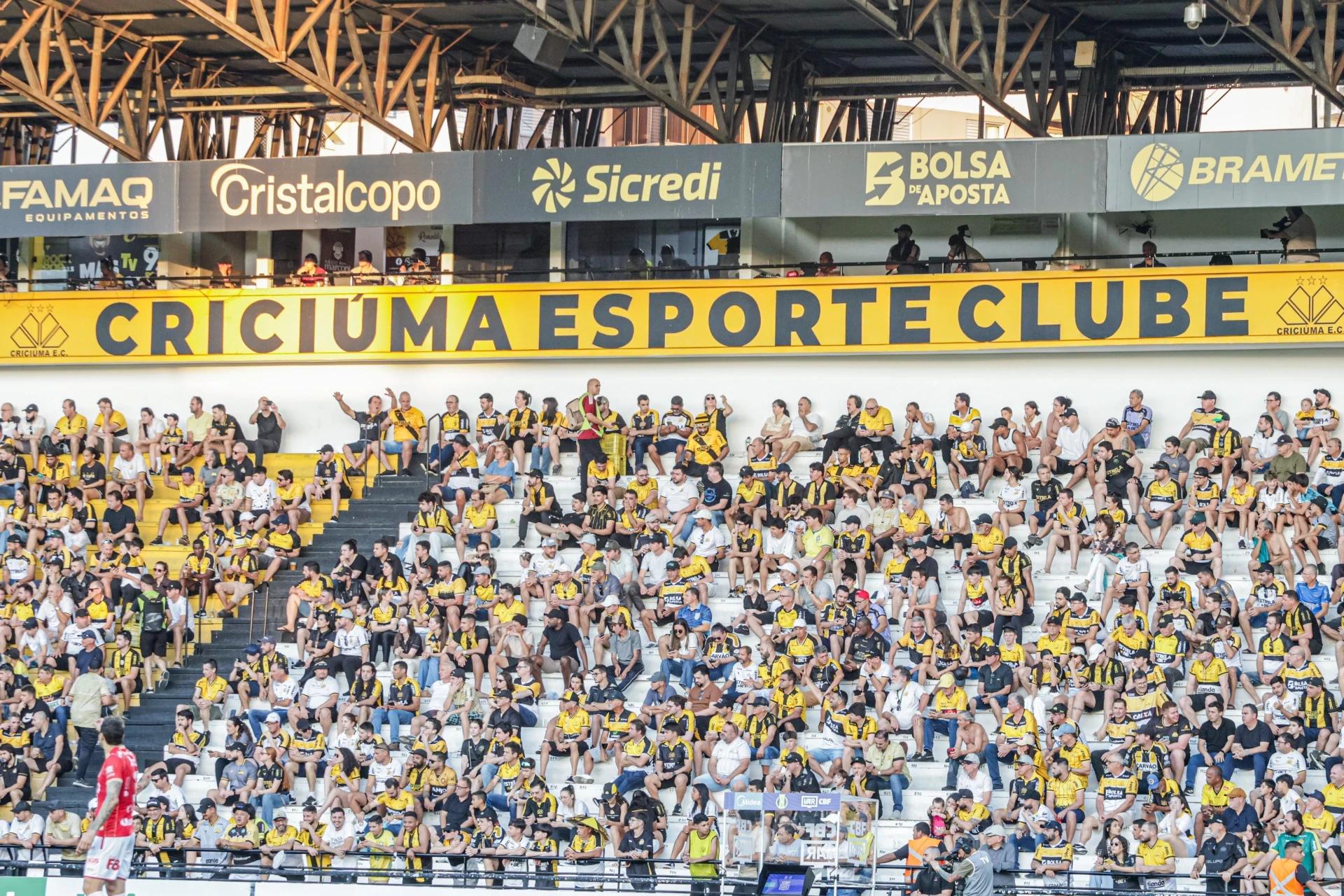 Criciúma lança combo de ingressos para jogos contra Operário e Avaí