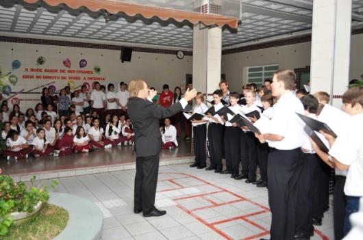 Surpresa musical alemã no Colégio São Bento
