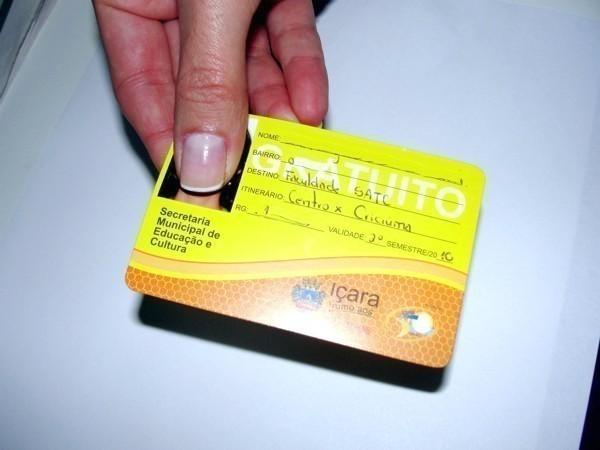 Carteira de estudante: baixa procura preocupa em Içara