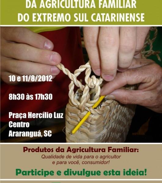 Começa amanhã a Expofeira da Agricultura Familiar do Extremo-Sul Catarinense