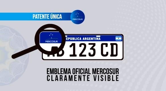 Brasil adotará novas placas em veículos do Mercosul