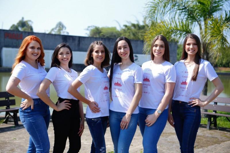 Candidatas a corte da Heimatfest participam de etapas virtuais em Forquilhinha